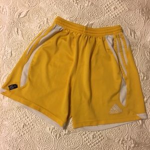 Adidas Yellow Shorts